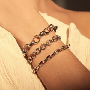 Bibbiena Poppi Acadia 925 sterling zilver Schakelarmband