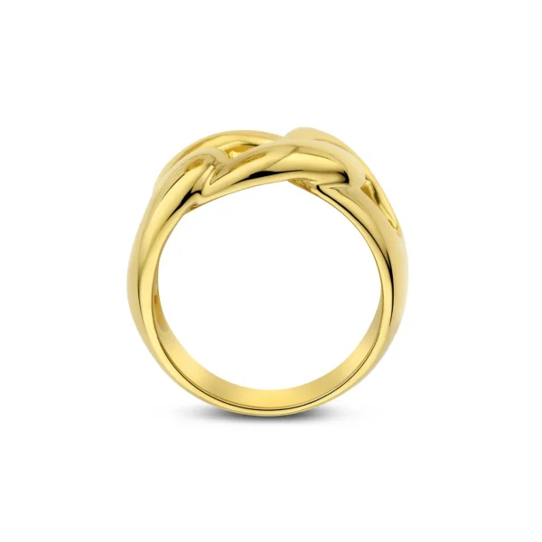 Bibbiena Poppi Adriane 925 sterling zilver gold plated ring