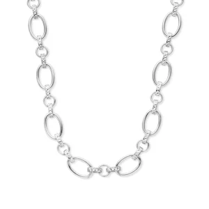 Bibbiena Poppi Clara te 925 sterling zilver Schakelketting