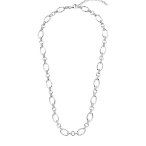 Bibbiena Poppi Clara te 925 sterling zilver Schakelketting met zirkonia stenen
