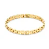 Bibbiena Poppi Dante 925 sterling zilver gold plated Schakelarmband
