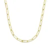 Bibbiena Poppi Felice 925 sterling zilveren gold plated schakel ketting