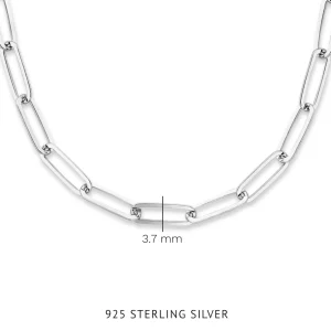 Bibbiena Poppi Felice 925 sterling zilver Schakelketting