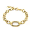 Bibbiena Poppi Gionna 925 sterling zilver gold plated Schakelarmband