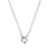 Brioso Cortona Bella 925 sterling zilveren parel Ketting met zoetwaterparels