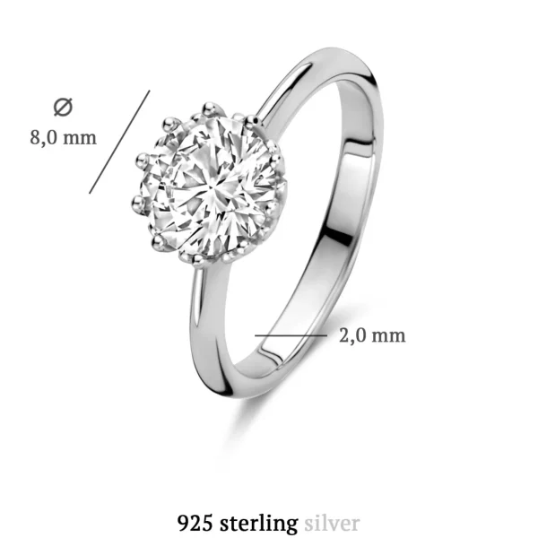 Cento Luci Maxima 925 sterling zilveren ring