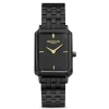Orologio rechthoekig dameshorloge zwart