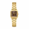Orologio rechthoekig dameshorloge zilverkleurig