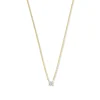 Ponte Vecchio Sofia 925 sterling zilver gold plated Ketting met zirkonia steen