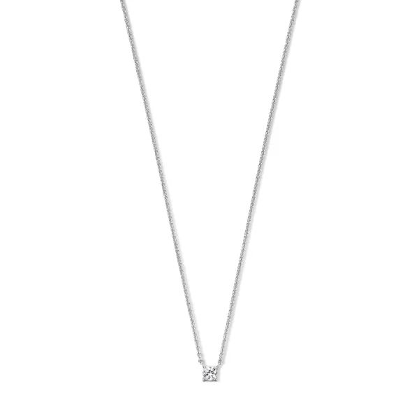 Ponte Vecchio Sofia 925 sterling zilver Ketting met zirkonia steen