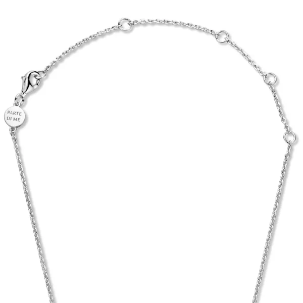 Ponte Vecchio Sofia 925 sterling zilver Ketting met zirkonia steen