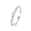 Santa Maria della Base 925 sterling zilveren ring met zirkonia stenen