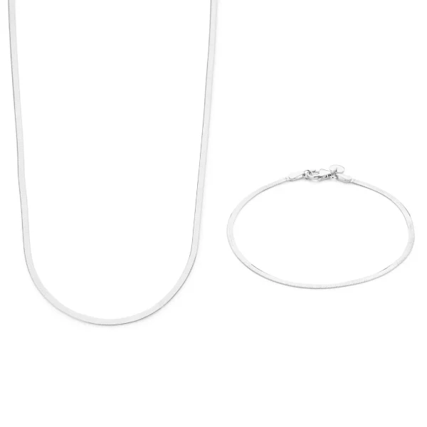 Sorprendimi 925 sterling zilver Ketting en armband giftset