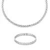Sorprendimi 925 sterling zilver Ketting en armband giftset