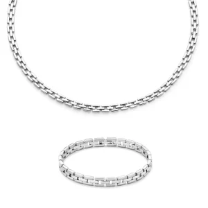 Sorprendimi 925 sterling zilver Ketting en armband giftset