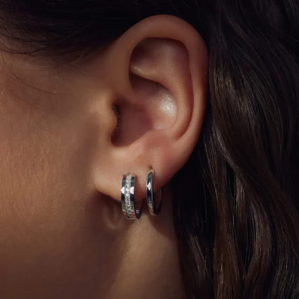 Sorprendimi 925 sterling zilveren oorbellen bezet met zirkonia stenen