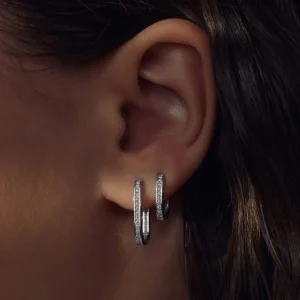 Sorprendimi 925 sterling zilveren oorbellen bezet met zirkonia stenen