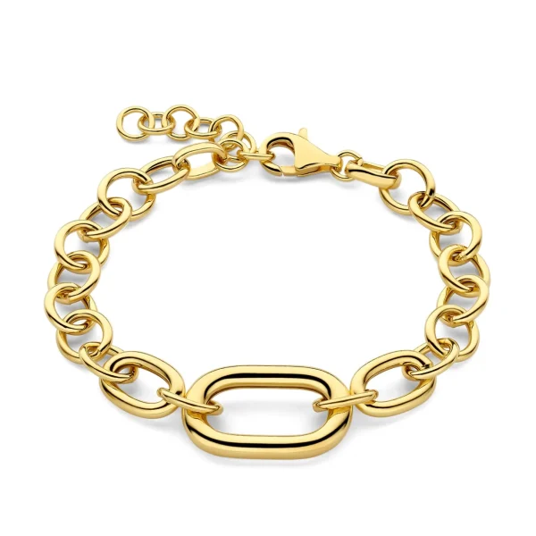 Sorprendimi 925 sterling zilveren gold plated armband giftset