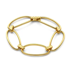 Sorprendimi 925 sterling zilveren gold plated armband giftset