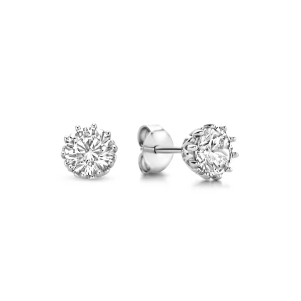 Sorprendimi 925 sterling zilveren oorbellen bezet met zirkonia stenen