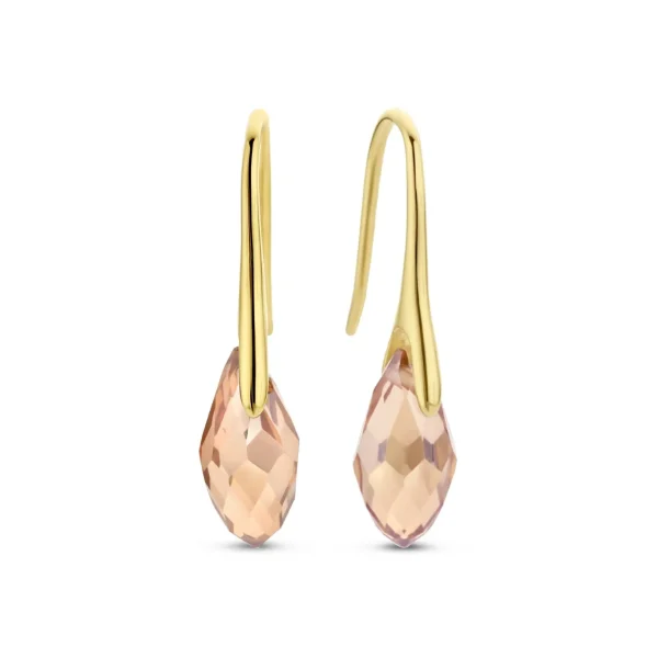 Sorprendimi 925 sterling zilver gold plated oorbellen set