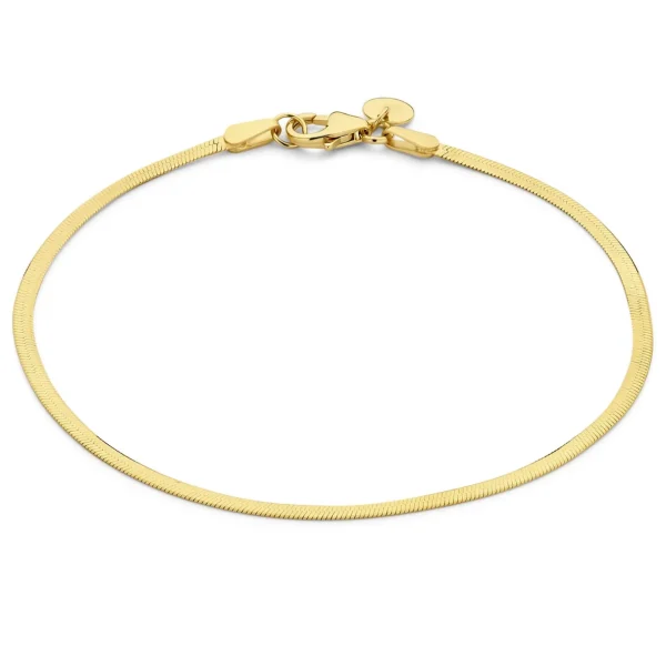 Sorprendimi 925 sterling zilver gold plated Ketting en armband giftset