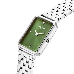 Sorprendimi zilverkleurig horloge en 925 sterling zilveren armband