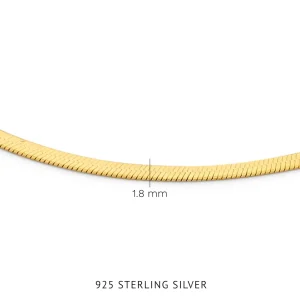 Sorprendimi zwart horloge en 925 sterling zilveren gold plated armband